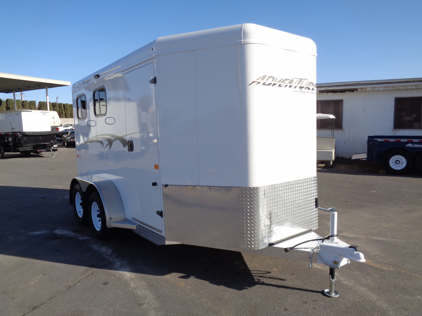 New 2026 Trails West *ADV MX II 2H * ADVENTURE MX II 2-Horse Slant Load Horse Trailer