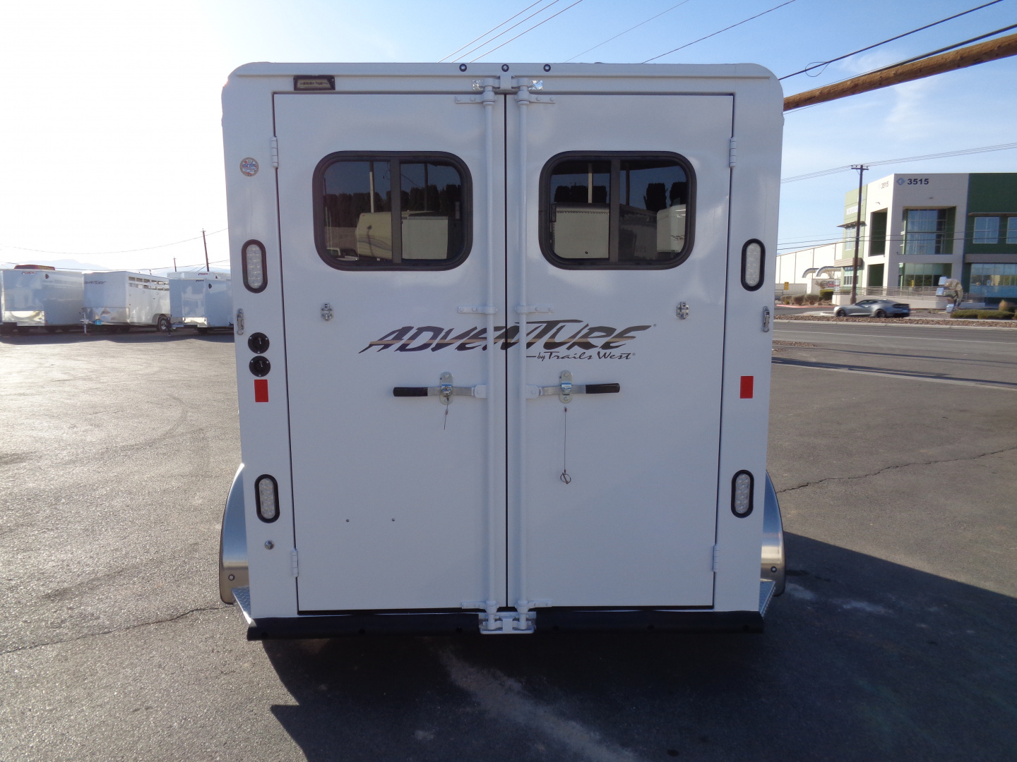 New 2026 Trails West *ADV MX II 2H * ADVENTURE MX II 2-Horse Slant Load Horse Trailer