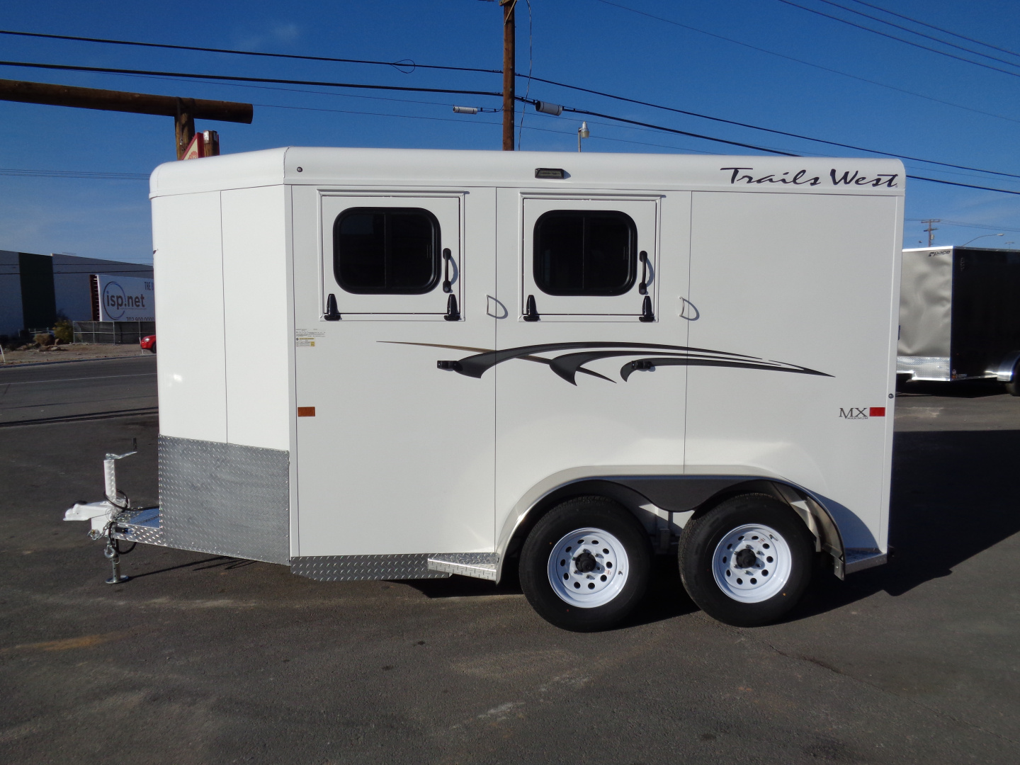 New 2026 Trails West *ADV MX II 2H * ADVENTURE MX II 2-Horse Slant Load Horse Trailer