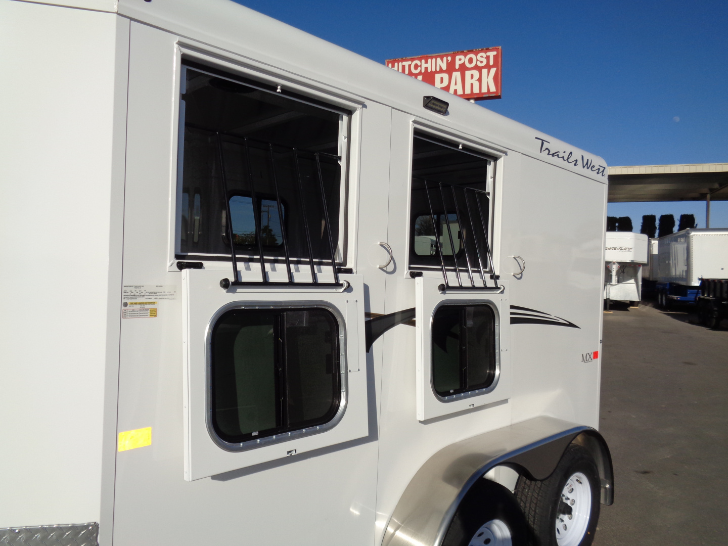 New 2026 Trails West *ADV MX II 2H * ADVENTURE MX II 2-Horse Slant Load Horse Trailer