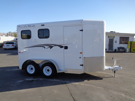 New 2026 Trails West *ADV MX II 2H * ADVENTURE MX II 2-Horse Slant Load Horse Trailer