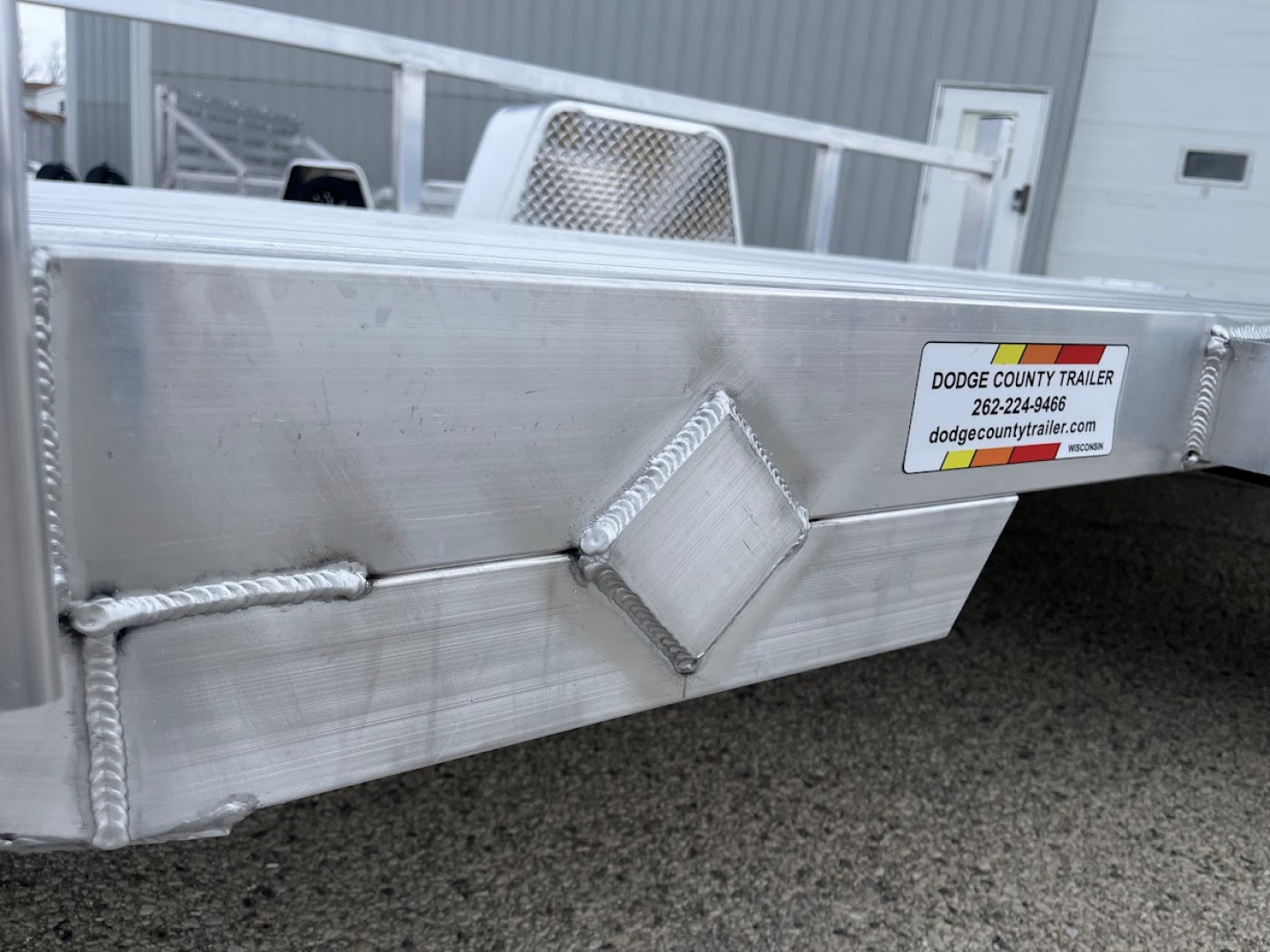 New 2026 Black Rhino Aluminum LSS612A 6'x12' w/ Bi-Fold Gate (ATV / UTV / Side by Side / Golf Cart / Motorcycle) Utility Trailer