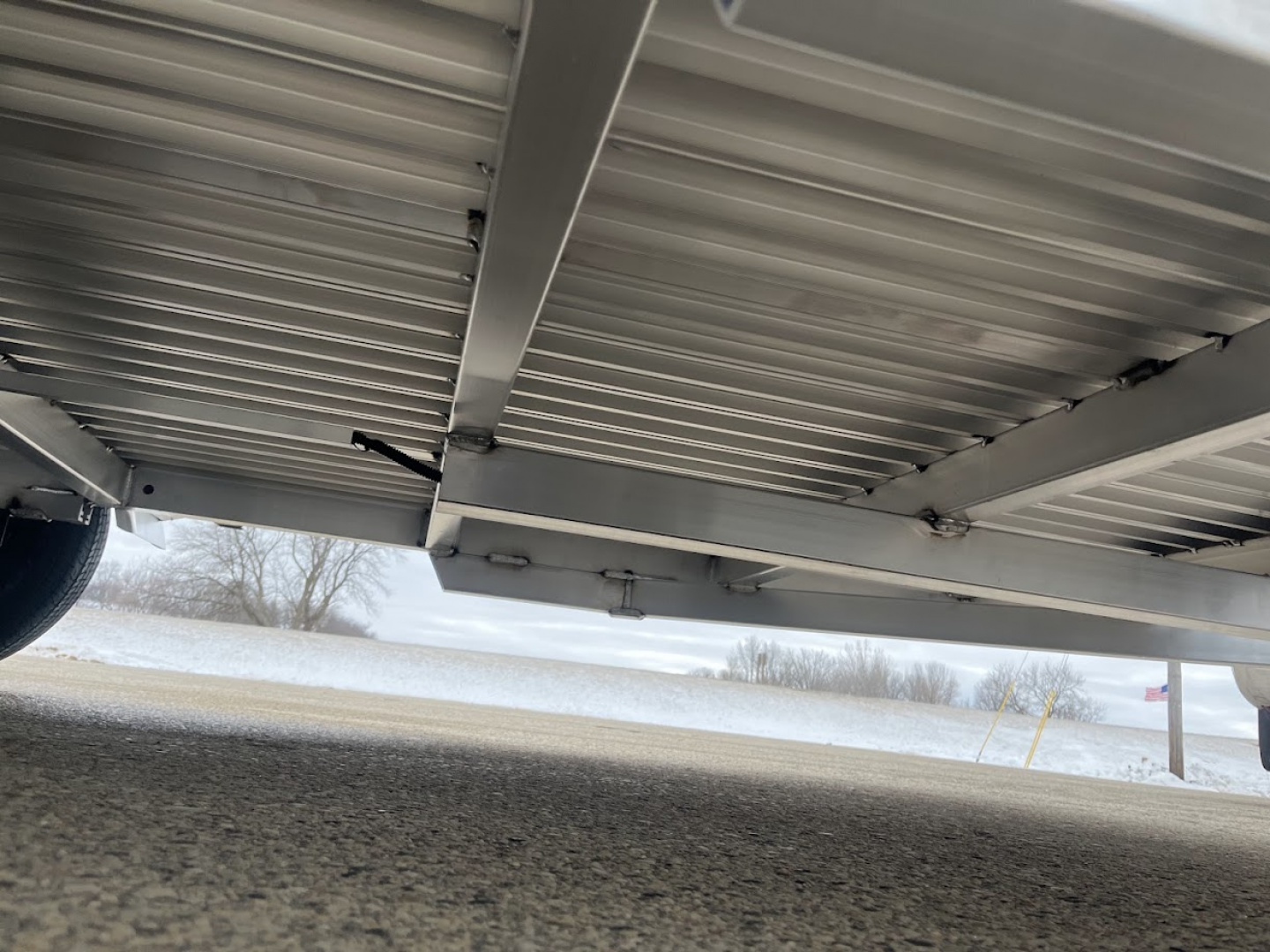 New 2026 Black Rhino Aluminum LSS612A 6'x12' w/ Bi-Fold Gate (ATV / UTV / Side by Side / Golf Cart / Motorcycle) Utility Trailer