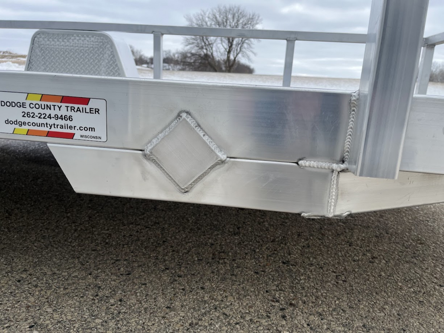 New 2026 Black Rhino Aluminum LSS612A 6'x12' w/ Bi-Fold Gate (ATV / UTV / Side by Side / Golf Cart / Motorcycle) Utility Trailer