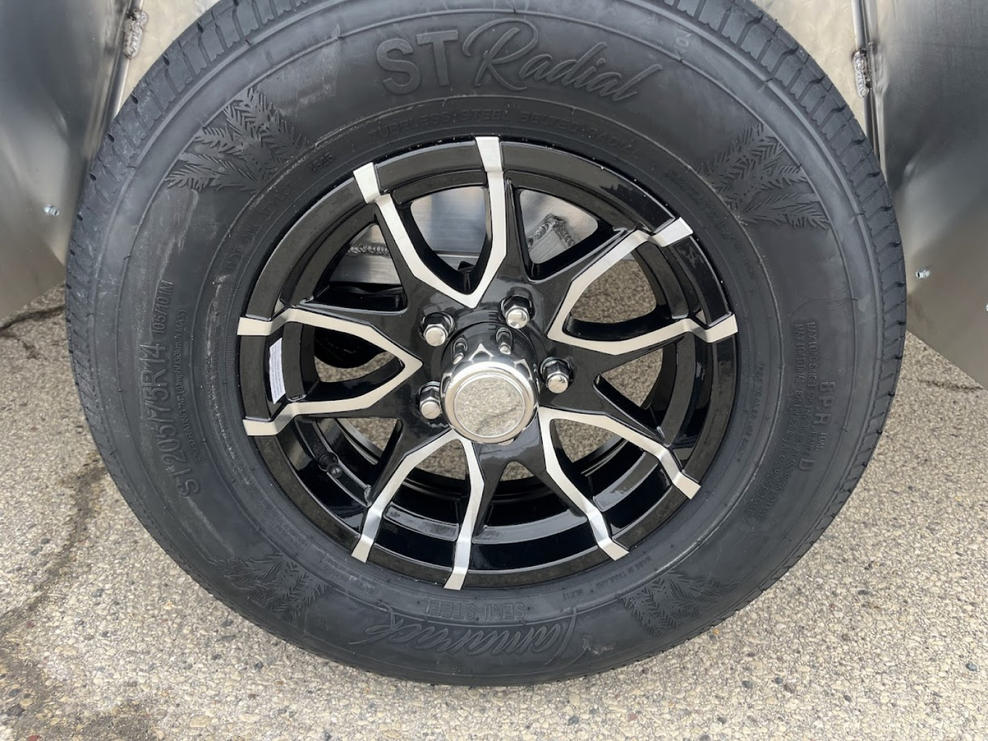 New 2026 Black Rhino Aluminum 6'x12' LSS612A (ATV / UTV / Side by Side / Golf Cart / Motorcycle) Utility Trailer