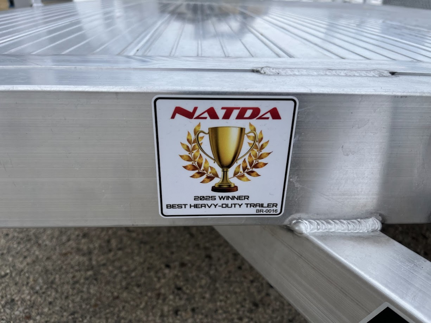 New 2026 Black Rhino Aluminum 6'x12' LSS612A (ATV / UTV / Side by Side / Golf Cart / Motorcycle) Utility Trailer