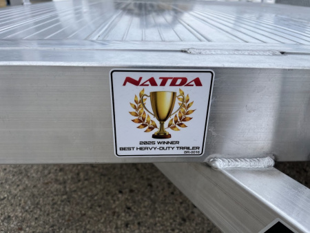 New 2026 Black Rhino Aluminum 6'x12' LSS612A (ATV / UTV / Side by Side / Golf Cart / Motorcycle) Utility Trailer