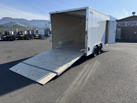 New 2026 ALCOM XPRESS 8.5x14 Aluminum Enclosed Trailer 7K GVWR