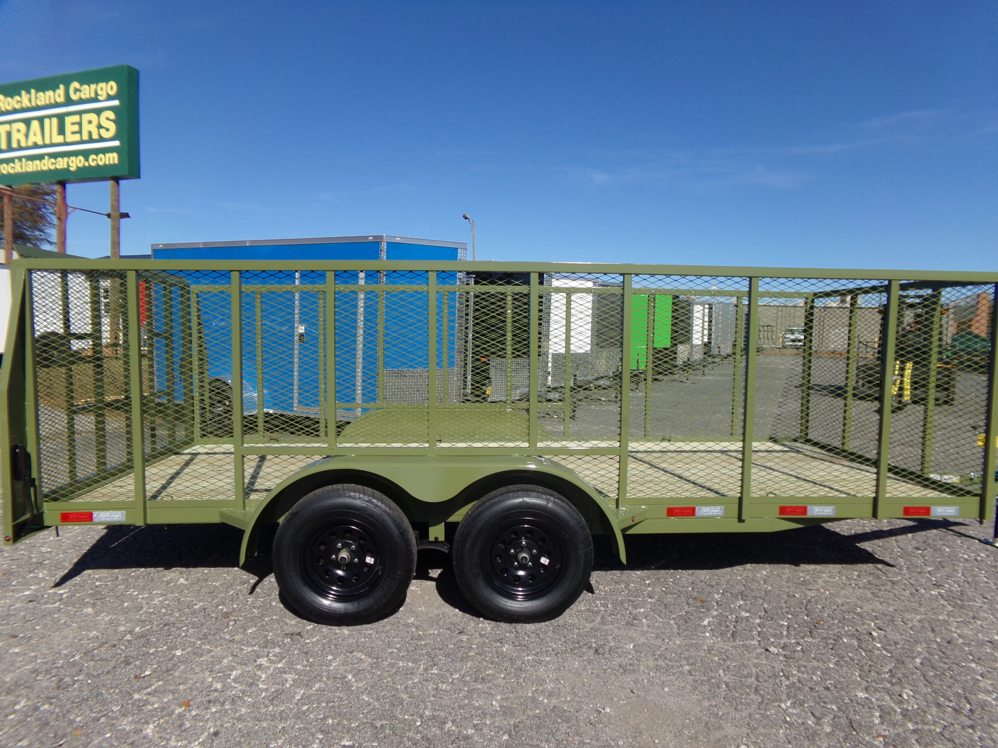 New 2025 Tuff Dawg Trailers 6.4X16 Yard Pup Utility Trailer