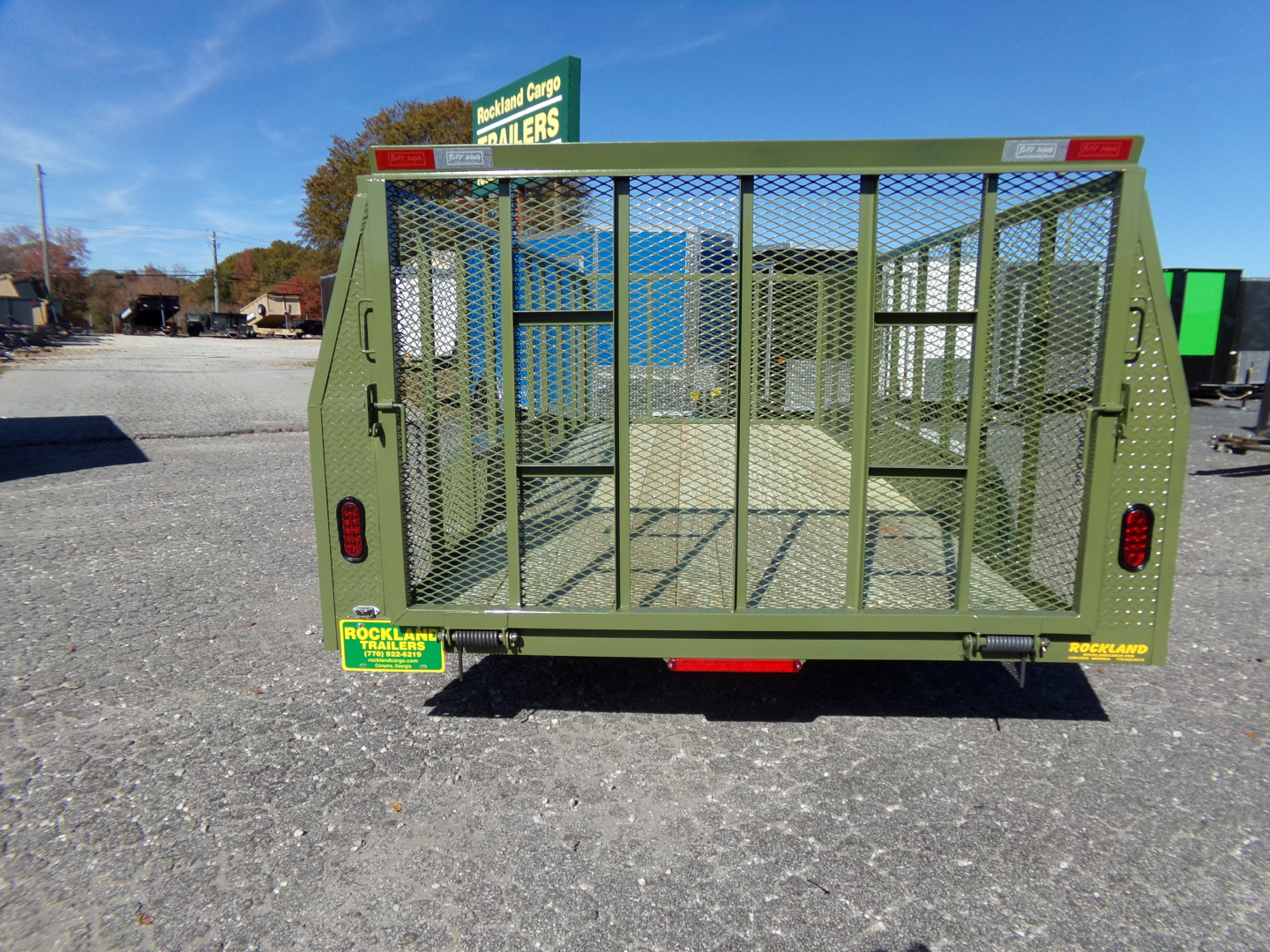 New 2025 Tuff Dawg Trailers 6.4X16 Yard Pup Utility Trailer