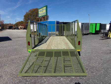 New 2025 Tuff Dawg Trailers 6.4X16 Yard Pup Utility Trailer