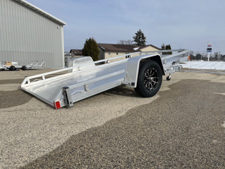 New 2026 Black Rhino TS7812A Aluminum 74 x12' (Equipment / ATV / UTV / Side by Side) Low Profile Tilt Trailer
