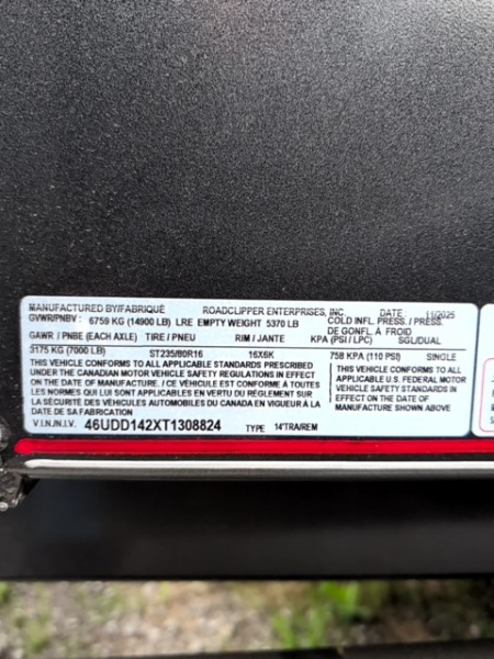 New 2026 Diamond C Trailers LPT207 Dump Trailer