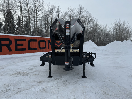 New 2026 Horizon Trailers FHZ 102''X 30' LOW-PRO GOOSE W/ MOUNTAIN RAMPS 25000 GVWR Flatbed Trailer