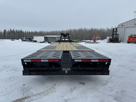 New 2026 Horizon Trailers FHZ 102''X 30' LOW-PRO GOOSE W/ MOUNTAIN RAMPS 25000 GVWR Flatbed Trailer