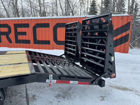 New 2026 Horizon Trailers FHZ 102''X 30' LOW-PRO GOOSE W/ MOUNTAIN RAMPS 25000 GVWR Flatbed Trailer