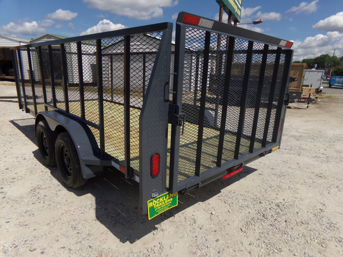 New 2026 Tuff Dawg Trailers 6.4 X 16 Yard Pup Utility Trailer