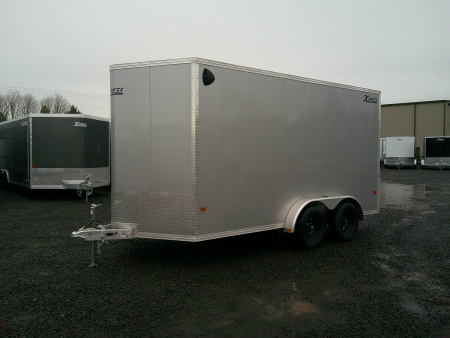 New 2026 ALCOM Aluminum 7.4x14 Cargo / Enclosed Trailer