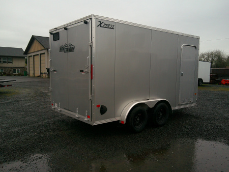 New 2026 ALCOM Aluminum 7.4x14 7K Cargo / Enclosed Trailer SEPTEMBER SPECIAL EXTRA 5% DISCOUNT taken off the SALES price at checkout.