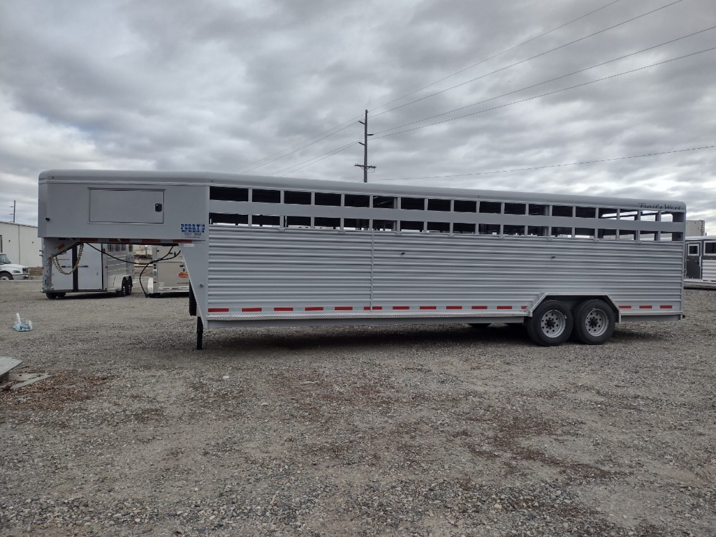 New 2026 Trails West 28' Hotshot Stock Trailer