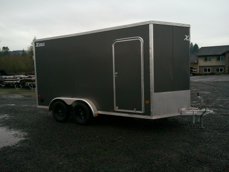 New 2026 ALCOM 7.4x14 7K Aluminum Cargo / Enclosed Trailer