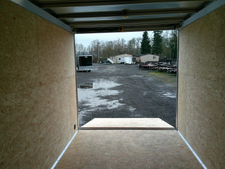 New 2026 ALCOM 7.4x14 7K Aluminum Cargo / Enclosed Trailer