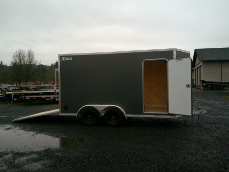 New 2026 ALCOM 7.4x14 7K Aluminum Cargo / Enclosed Trailer