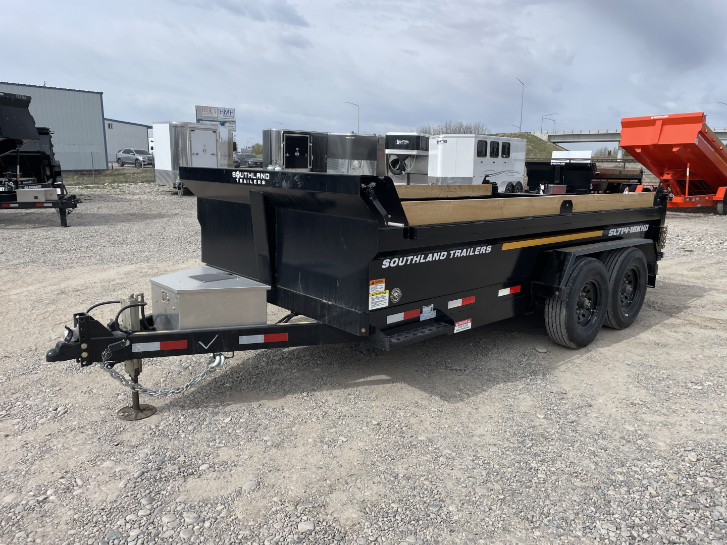 New 2026 Southland 7x14 16k HD Dump Trailer