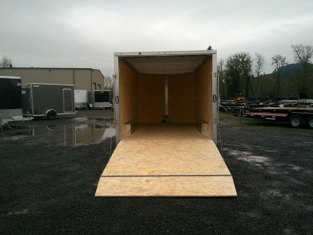 New 2026 ALCOM 8.5x16 Aluminum 7K Cargo / Enclosed Trailer