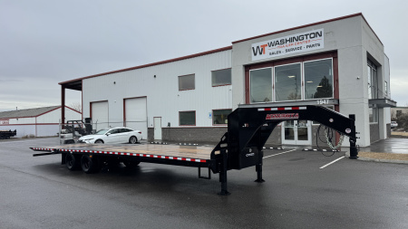 New 2026 Midsota 8.5 X 36 Gooseneck Deckover Trailer 25.9K GVWR