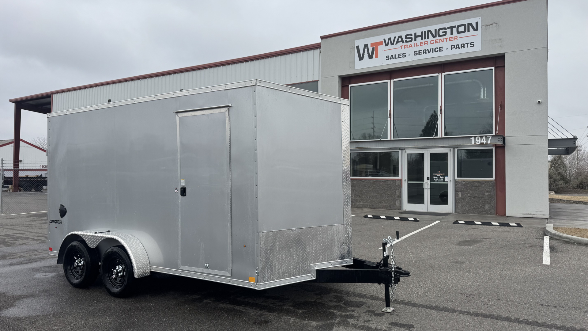 New 2025 Formula Trailers 7X14 Cargo / Enclosed Trailer 7K GVWR