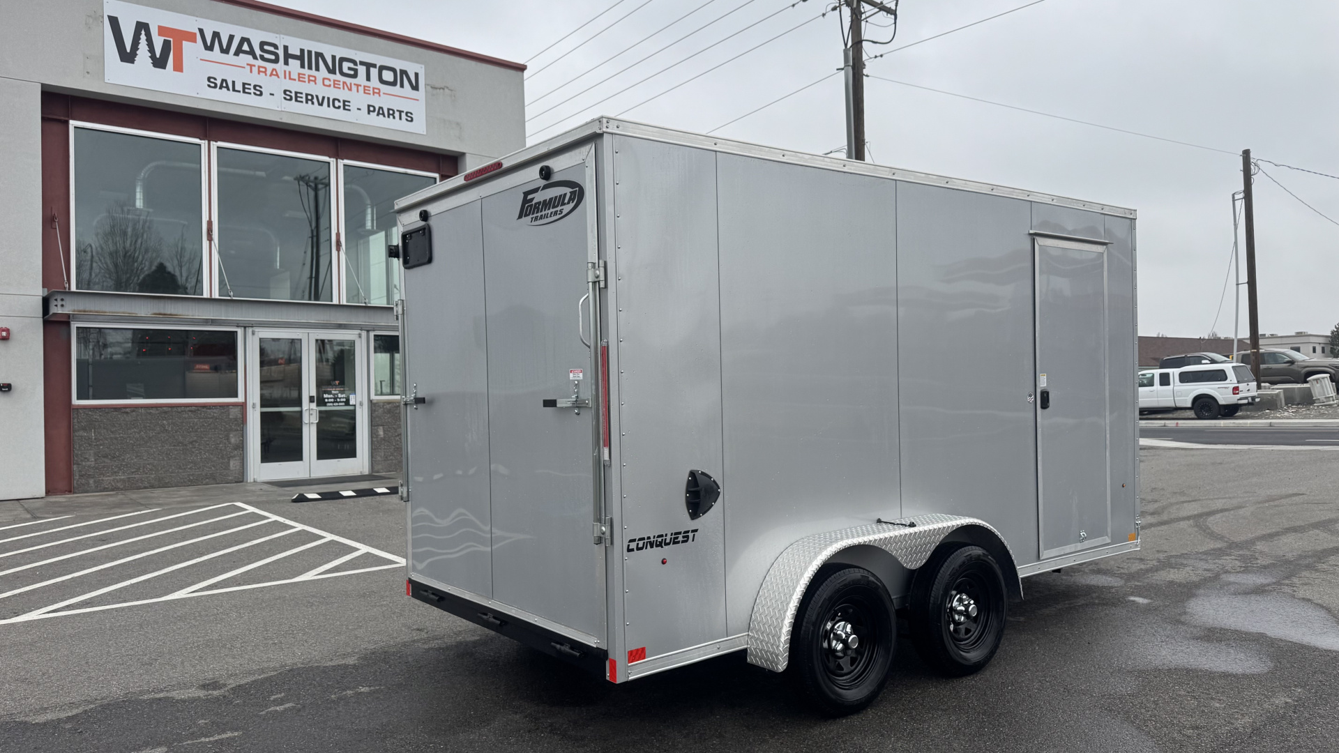 New 2025 Formula Trailers 7X14 Cargo / Enclosed Trailer 7K GVWR