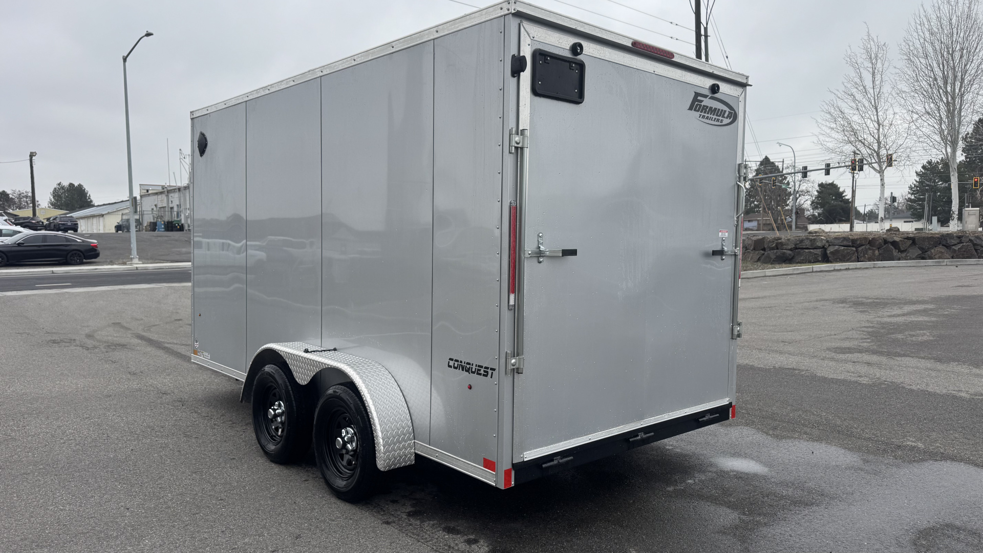 New 2025 Formula Trailers 7X14 Cargo / Enclosed Trailer 7K GVWR