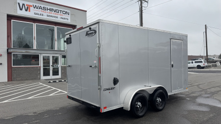 New 2025 Formula Trailers 7X14 Cargo / Enclosed Trailer 7K GVWR