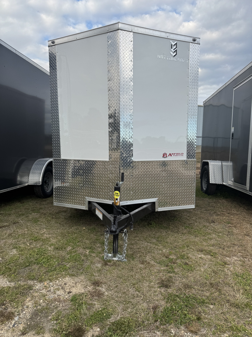 New 2026 NationCraft Trailers 6 X 12 SA POLY Cargo / Enclosed Trailer