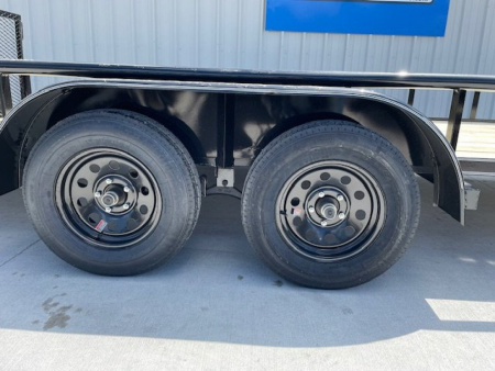 New 2026 DAVIDSON 83X18 TANDEM (2)AXLE PIPE TOP UTILITY W/36" GATE, DOVETAIL