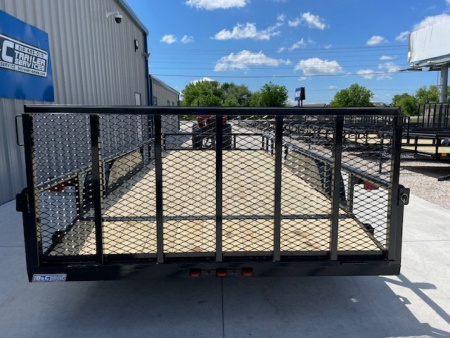 New 2026 DAVIDSON 83X18 TANDEM (2)AXLE PIPE TOP UTILITY W/36" GATE, DOVETAIL