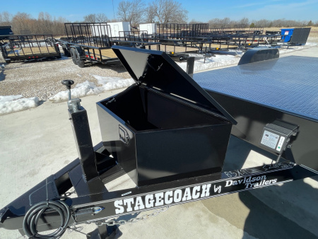 New 2026 DAVIDSON 83X20 TANDEM (2)AXLE STEEL FLOOR CAR HAULER W/5200# AXLES