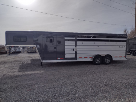 New 2026 Trails West 24' Santa Fe Stock Combo Trailer