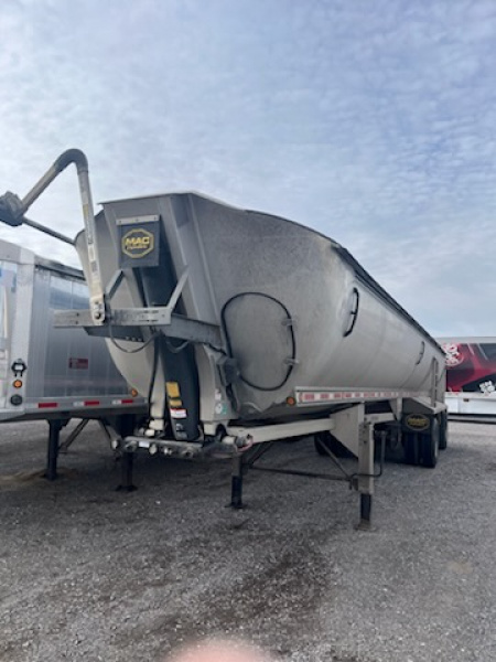 Used $2200/Month 2022 MAC 39' Half Round Dump Trailer - For Sale or Rent to Own