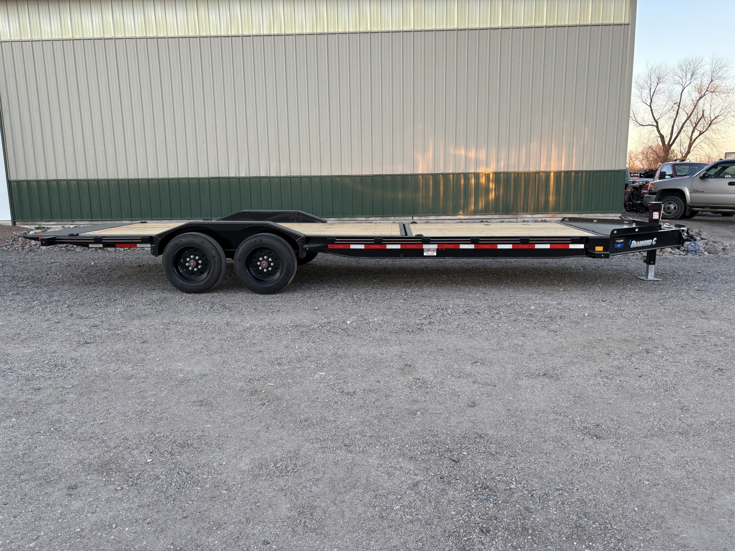 New 2026 24' 20K Diamond C Trailers Tilt - HDT210 Tilt Trailer