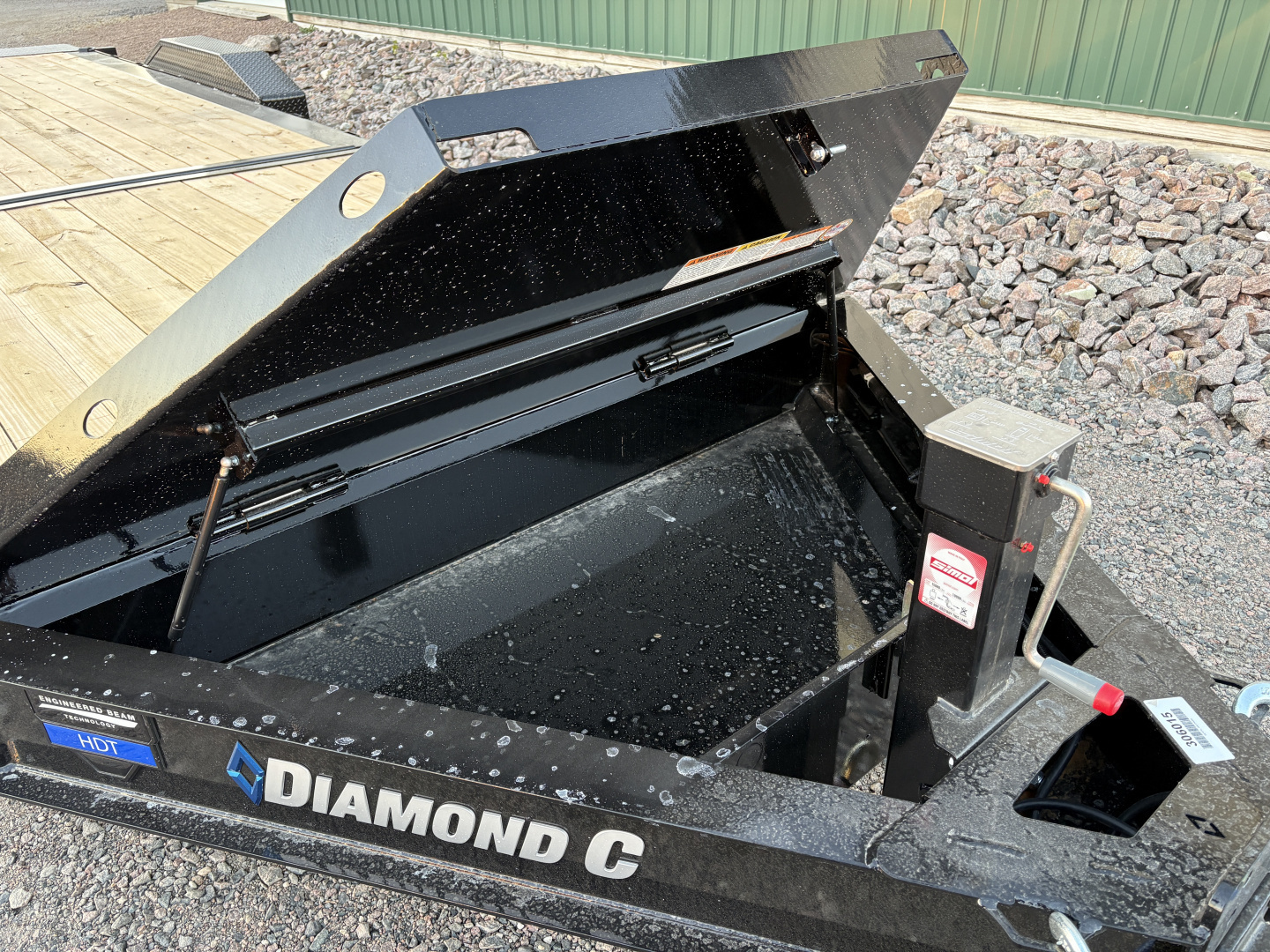 New 2026 24' 20K Diamond C Trailers Tilt - HDT210 Tilt Trailer