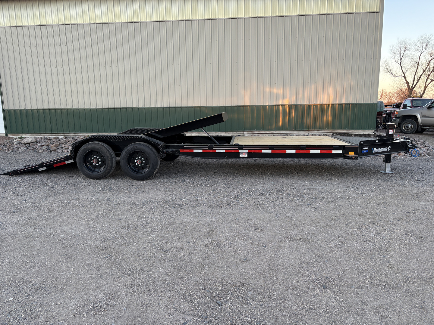 New 2026 24' 20K Diamond C Trailers Tilt - HDT210 Tilt Trailer