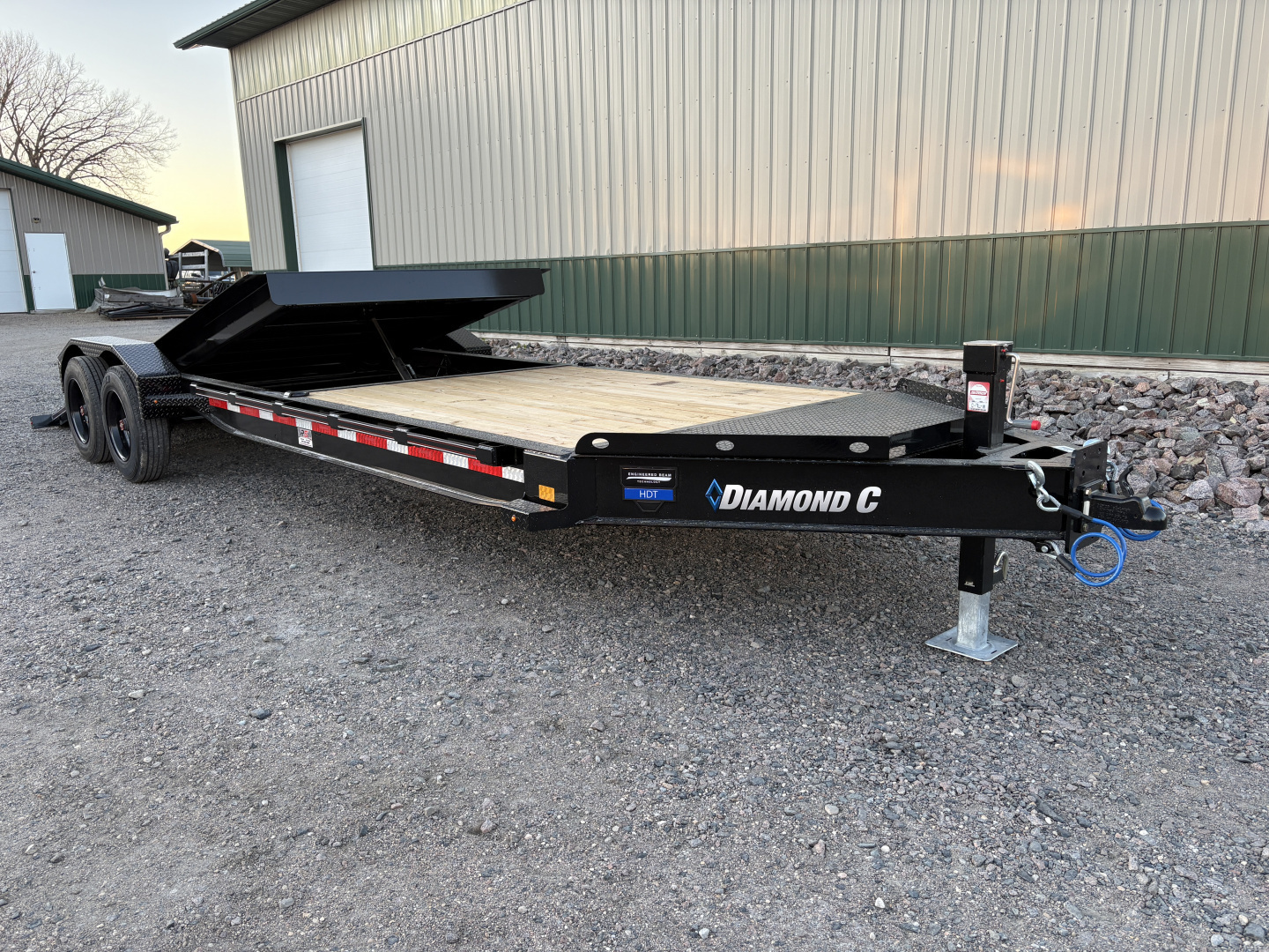 New 2026 24' 20K Diamond C Trailers Tilt - HDT210 Tilt Trailer