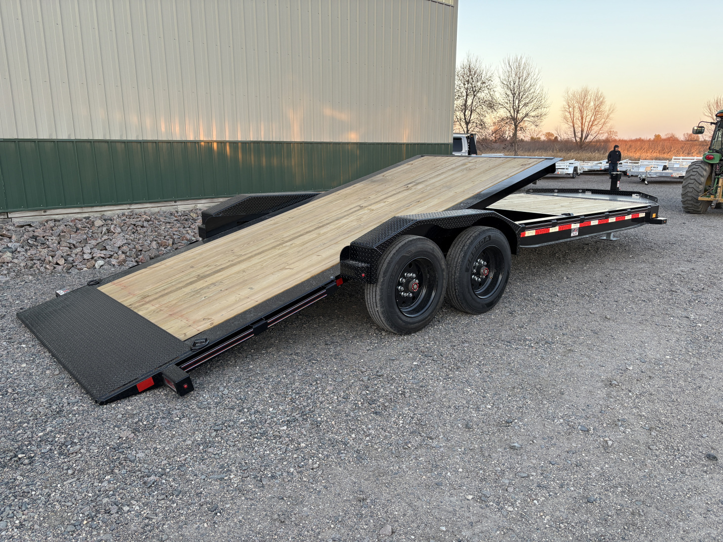 New 2026 24' 20K Diamond C Trailers Tilt - HDT210 Tilt Trailer