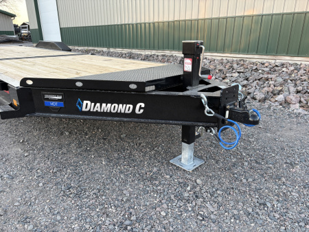 New 2026 24' 20K Diamond C Trailers Tilt - HDT210 Tilt Trailer