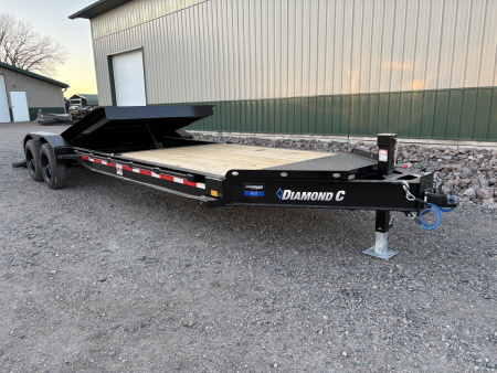 New 2026 24' 20K Diamond C Trailers Tilt - HDT210 Tilt Trailer