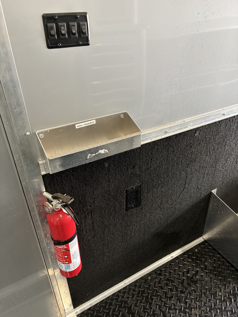 Used 2025 Cargo Mate Enclosed Bathroom Race Trailer - Late Model Ready - Loaded With OPTIONS...... Turn Key Race Set Up