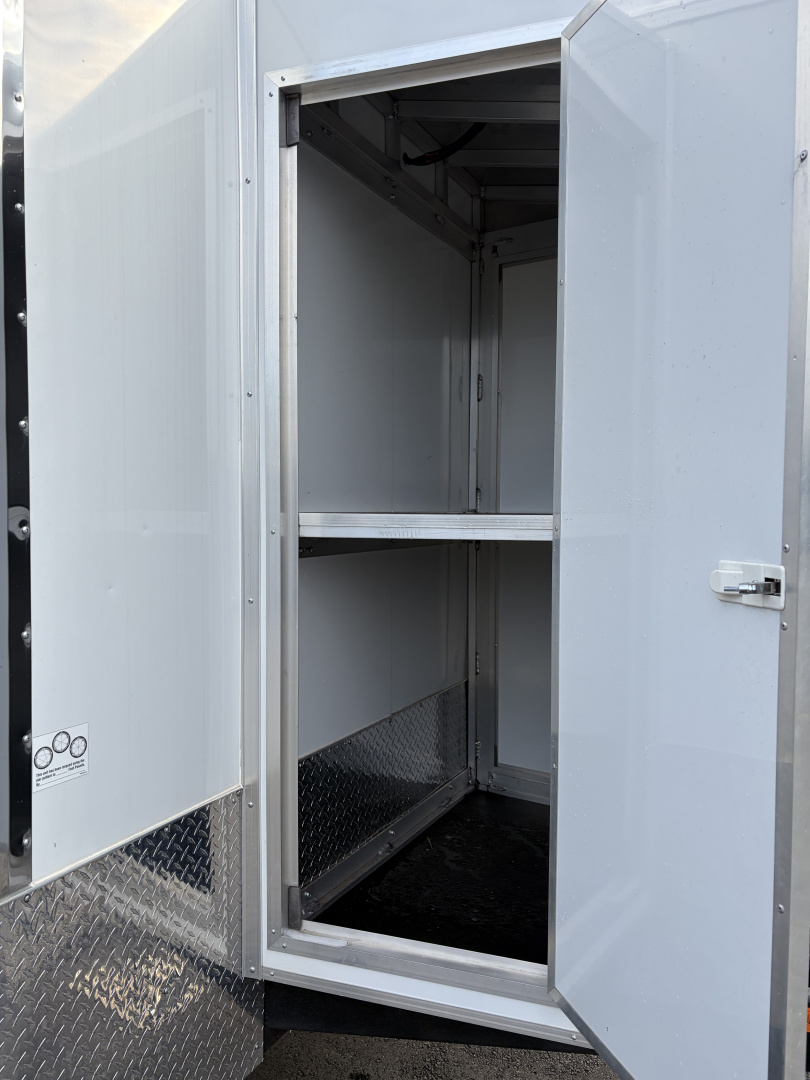 Used 2025 Cargo Mate Enclosed Bathroom Race Trailer - Late Model Ready - Loaded With OPTIONS...... Turn Key Race Set Up