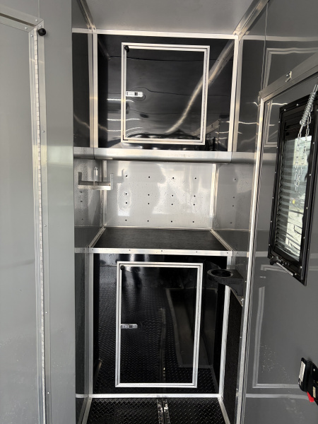 Used 2025 Cargo Mate Enclosed Bathroom Race Trailer - Late Model Ready - Loaded With OPTIONS...... Turn Key Race Set Up